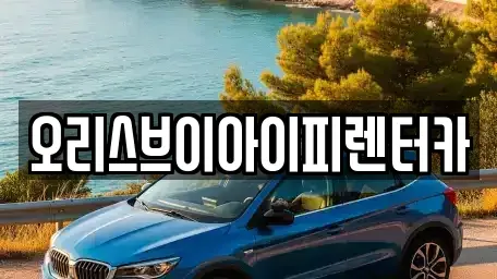 충남 공주시 신관동 렌트카 전문 오리스브이아이피렌터카
