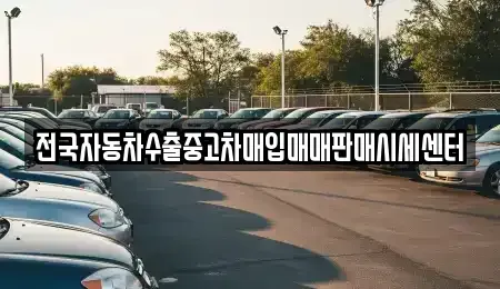 충남 당진시 정미면 중고차매매 전문 전국자동차수출중고차매입매매판매시세센터