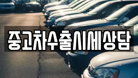 충남 천안시 동남구 다가동 중고차매매 전문 중고차수출시세상담