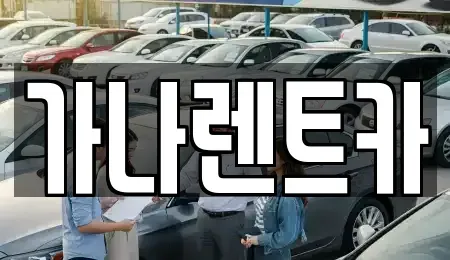 충남 천안시 동남구 렌트카 전문 가나렌트카