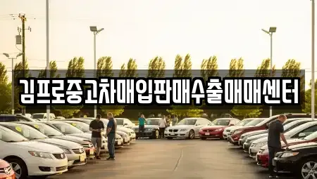 충북 보은군 보은읍 중고차매매 전문 김프로중고차매입판매수출매매센터
