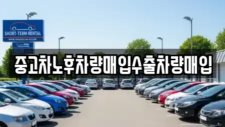 충북 보은군 보은읍 중고차매매 전문 중고차노후차량매입수출차량매입