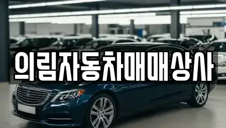 충북 제천시 화산동 중고차매매 전문 의림자동차매매상사