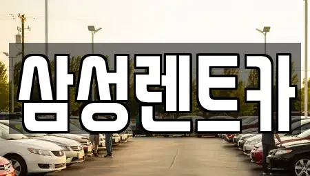 충북 청주시 상당구 명암동 렌트카 전문 삼성렌트카