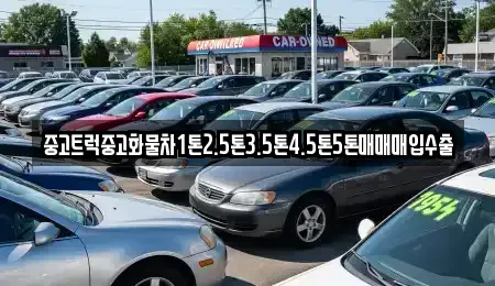 충북 청주시 상당구 명암동 중고차매입 전문 중고트럭중고화물차1톤2.5톤3.5톤4.5톤5톤매매매입수출