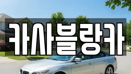 충북 충주시 엄정면 중고차 전문 카사블랑카