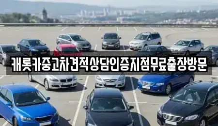 충청남도 공주시 봉정동 중고차 전문 캐롯카중고차견적상담인증지점무료출장방문