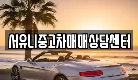 충청남도 서산시 석림동 중고차 전문 서유니중고차매매상담센터