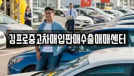 충청남도 서산시 석림동 중고차매입 전문 김프로중고차매입판매수출매매센터