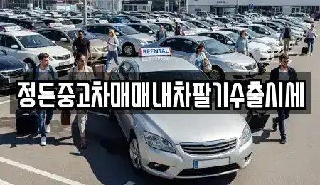 충청북도 음성군 삼성면 중고차매매 전문 정든중고차매매내차팔기수출시세