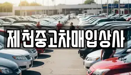 충청북도 제천시 영천동 중고차 전문 제천중고차매입상사