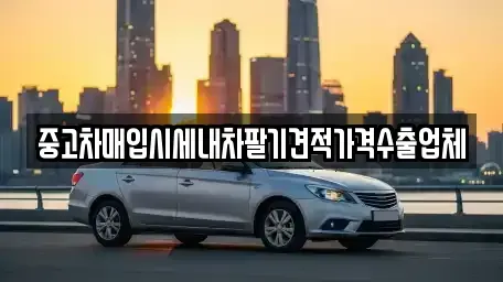 충청북도 청주시 상당구 북문로3가 중고차매입 전문 중고차매입시세내차팔기견적가격수출업체